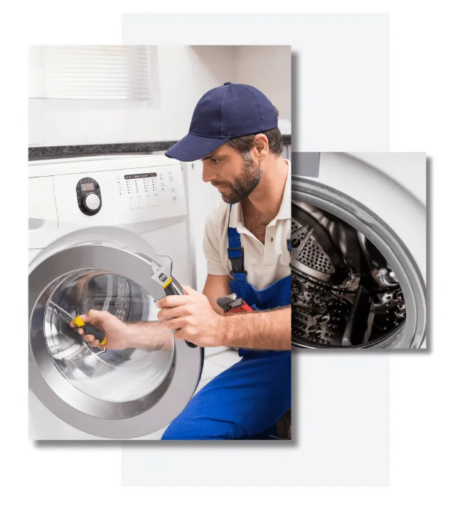 Monteur voert wasmachine reparatie Rotterdam uit bij kapotte wasmachine